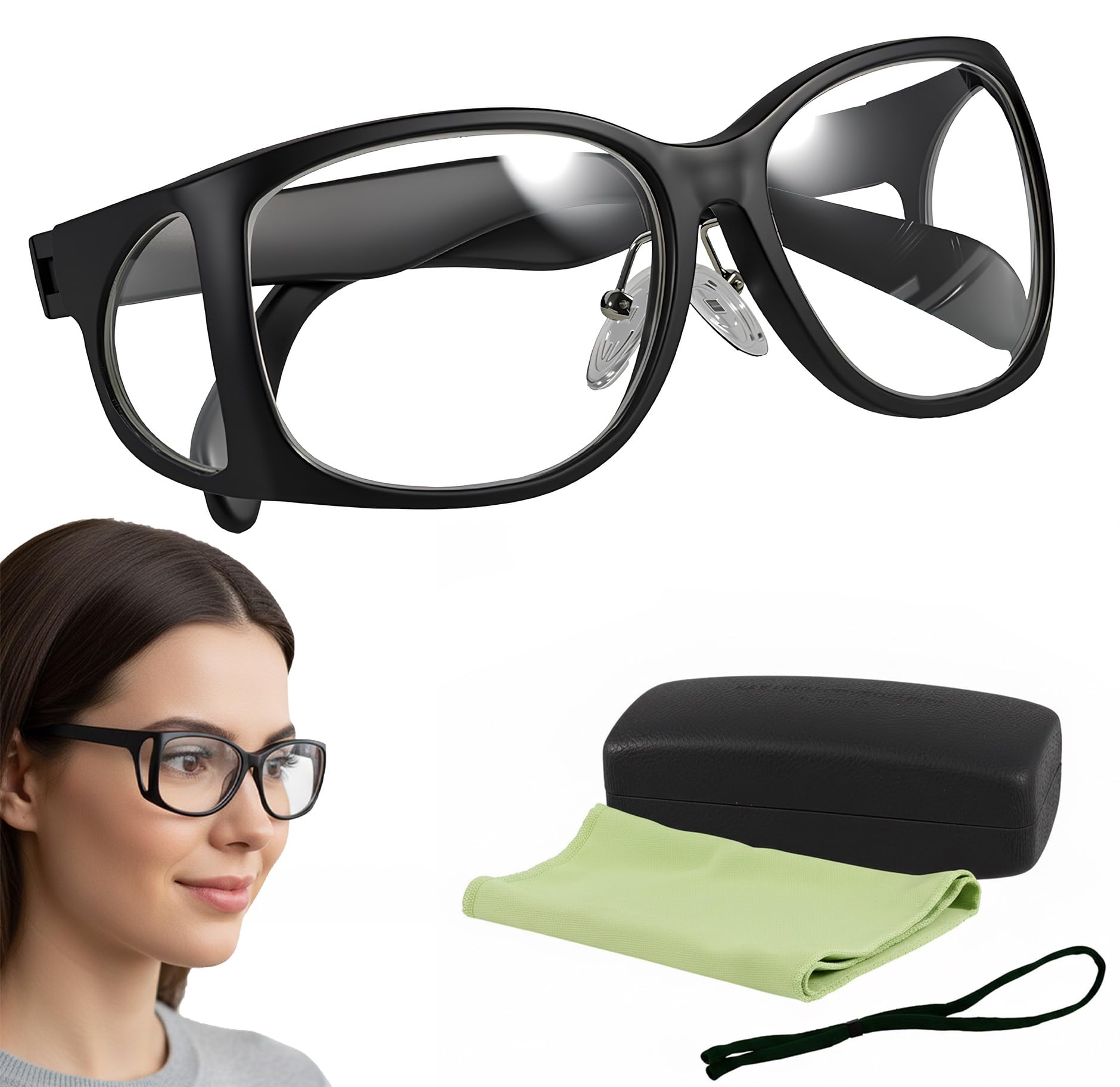 0.75mmpb X-Ray Lead Protection Glasses, Eye Safety Glasses with Side Shields — 0.75mmpb X-Ray Lead Protection Glasses, Eye Safety Glasses with Side Shields