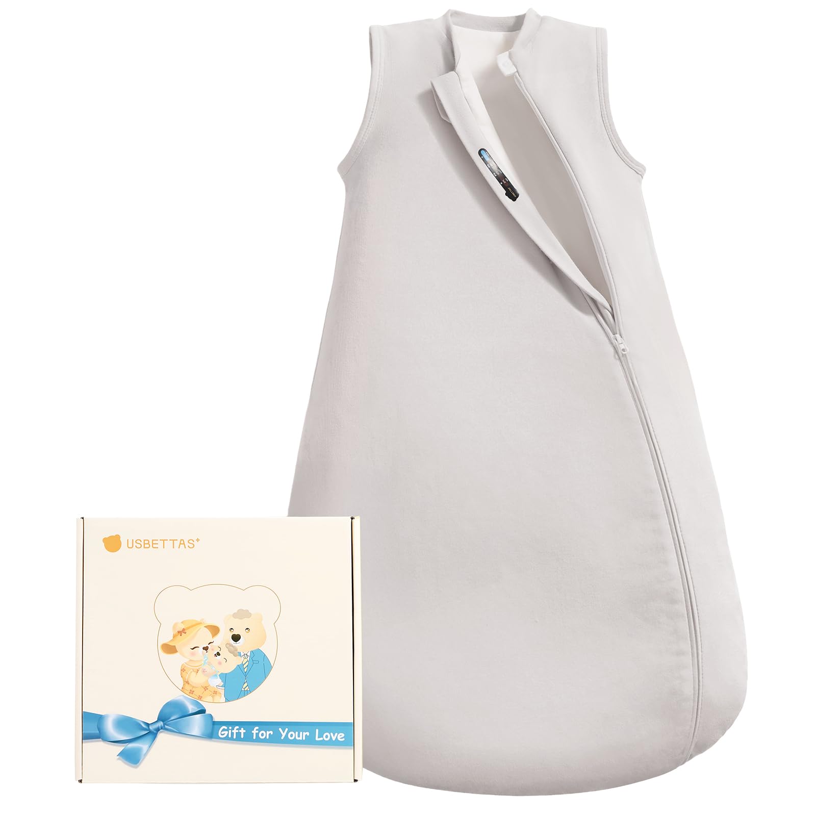 0.5 Tog 1.0 Tog Baby Sleep Sack, Unisex Cotton Toddler Sleeping Sack for Babies, 2-Way Zipper Baby Wearable Blanket — 0.5 Tog 1.0 Tog Baby Sleep Sack, Unisex Cotton Toddler Sleeping Sack for Babies, 2-Way Zipper Baby Wearable Blanket
