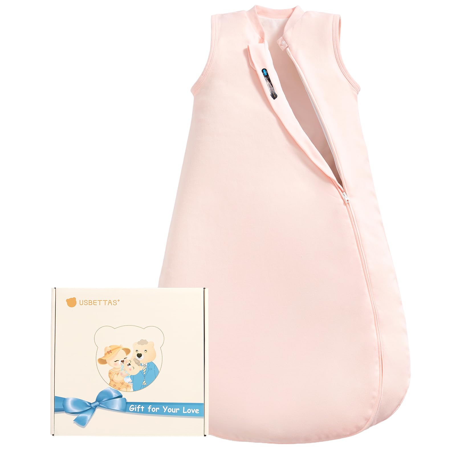 0.5 Tog 1.0 Tog Baby Sleep Sack, Unisex Cotton Toddler Sleeping Sack for Babies, 2-Way Zipper Baby Wearable Blanket — 0.5 Tog 1.0 Tog Baby Sleep Sack, Unisex Cotton Toddler Sleeping Sack for Babies, 2-Way Zipper Baby Wearable Blanket