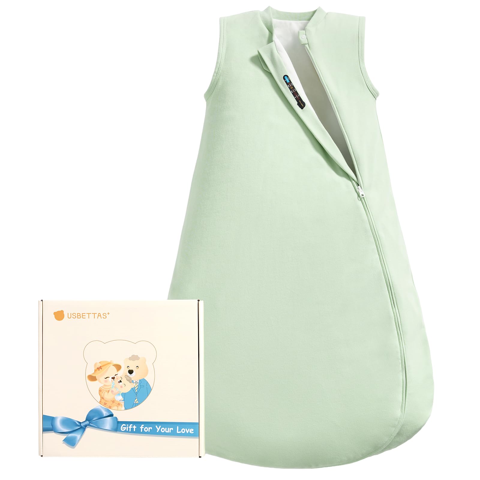0.5 Tog 1.0 Tog Baby Sleep Sack, Unisex Cotton Toddler Sleeping Sack for Babies, 2-Way Zipper Baby Wearable Blanket — 0.5 Tog 1.0 Tog Baby Sleep Sack, Unisex Cotton Toddler Sleeping Sack for Babies, 2-Way Zipper Baby Wearable Blanket